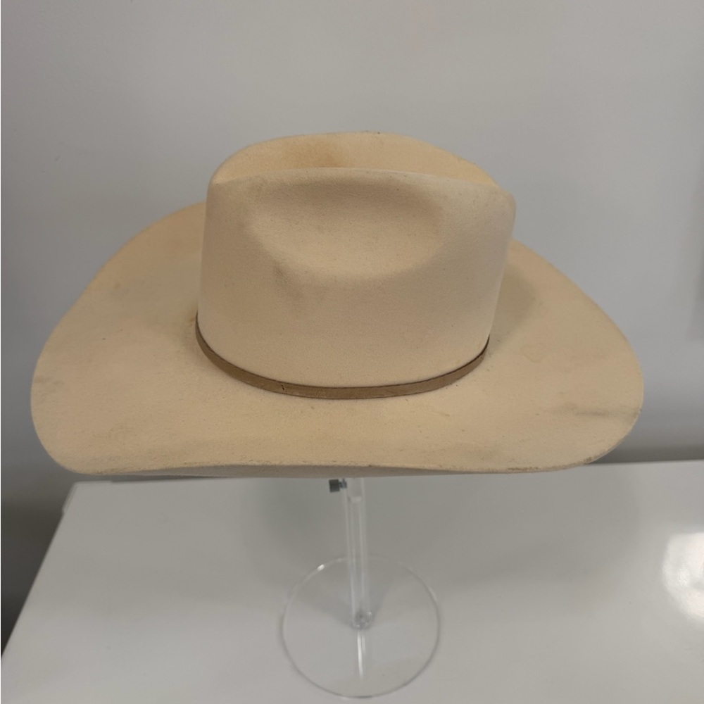 Janessa Leone Wool Hat with Leather Band - Picture 5 of 8